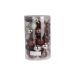 Kerstballen Bruin & Zilver - 60 stuks