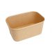 Maaltijdbak Karton Kraft 1000ml