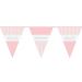 Vlaggenlijn Babyshower Roze