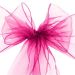 Stoel Sjerp Organza Fuchsia