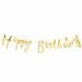 'Happy Birthday' Garland Goud