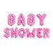 Folie Ballon Babyshower Roze