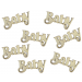 Tafelconfetti Baby - Hout - 12 stuks