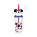Drinkbeker met rietje Mickey Mouse 3D (360ml)