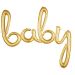 Folieballon 'baby' Goud