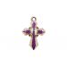 Kruis Amulet Paars