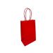 Papieren Tasjes Middel Rood
