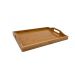 Dienblad Rechthoek handvat Bamboe S (36x26cm) 
