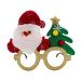 Kerstbril Kerstman & kerstboom