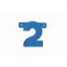 Letterslinger 2 Blauw
