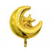 Folieballon Maan & Ster Goud - 49x57cm 