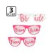 Brillen Bride to be & Team Bride - 3 stuks 