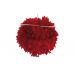 Pompom 48cm Rood