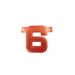 Letterslinger 6 Rood