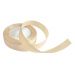 Satijnlint 2cm Creme