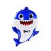 Folieballon Baby Haai Blauw