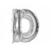 Folie Ballon D Zilver 40cm