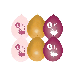 Ballonnen Nijntje Roze 1 jaar