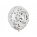 Confetti Ballonnen Zilver (5st)