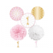 Decoratie Kit 1st Birthday Roze (5st) 