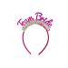 Glitter Diadeem Team Bride Fuchsia 