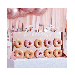 * Donut Wall Rosegoud Folie Ginger Ray