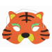 Kinder Foam Masker Tijger