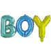 Folieballon 'Boy' Gekleurd (40cm) 
