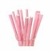 Papieren Rietjes Roze (12st)