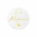 Stickers Eid Mubarak Wit/Goud (24st)