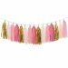 DIY Tassel Garland Roze/Goud