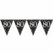 Vlaggenlijn 80 Happy Birthday Sparkling 