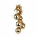 Kerstballen Tros Goud - 10cm 