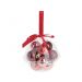Mini Kerstballen Rood 40mm (14st)