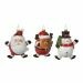 Hangdeco Kerstfiguren - 11cm - 3 stuks