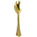 Plastic Lepels Metallic Goud (10st)