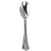 Plastic Lepels Metallic Zilver (10st)