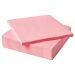 Roze servetten, 33 x 33 cm, 2-laags papier, verpakking van 100 stuks, perfect voor feestjes en diners.