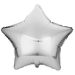 Folieballon Ster Zilver (45cm)