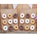 * Donut Wall Rustic Kraft (2st) Ginger Ray
