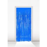 Deurgordijn Blauw