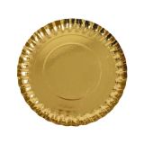 Kartonnen Dienblad Rond Goud