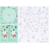 Activiteitenset Placemat Voetbal - 40x30cm - 6 stuks