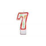 Verjaardagskaars Cijfer 7