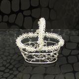 Mandje Metaaldraad Zilver