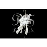 Corsagesteker 'Alley' Zilver