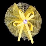 Deco Tule Strik Geel