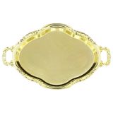 Mini Dienbladen Ovaal Goud (12st)