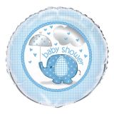 Folie Ballon Olifantje Blauw
