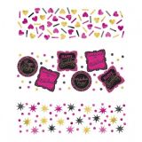 Confetti Happy Birthday Fuchsia